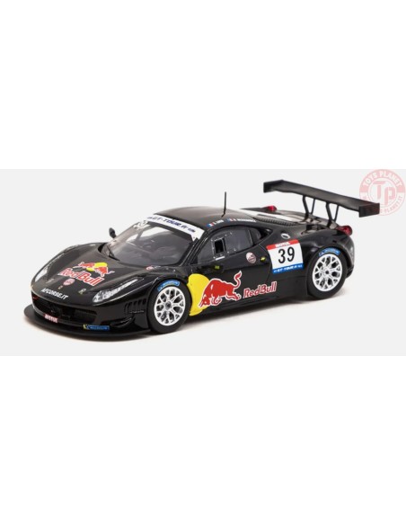 FERRARI 458 ITALIA GT3 2011 GT TOUR 2011-S.LOEB/B.HERNANDEZ-BLACK 1/64 T64-073-11GTT39 TARMAC WORKS