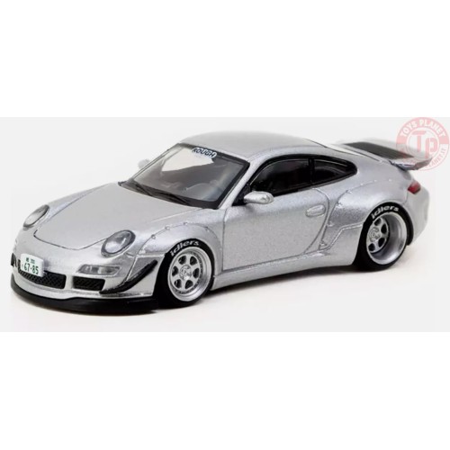 PORSCHE RWB 997 ABU DHABI-SILVER 1/64 T64-057-AB TARMAC WORKS
