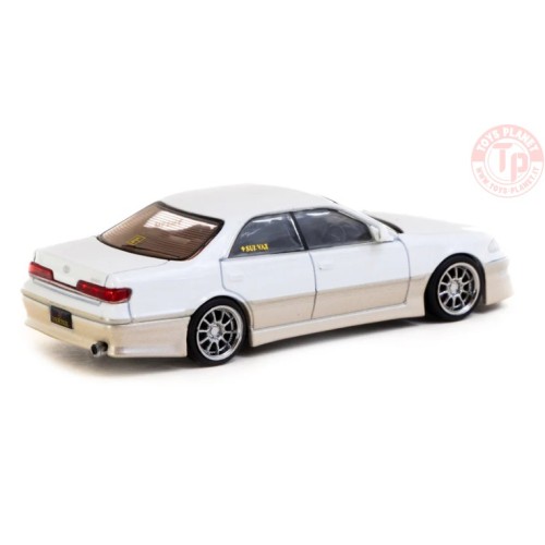 VERTEX TOYOTA MARK II JZX100-WHITE METALLIC 1/64 T64G-024-WH TARMAC WORKS