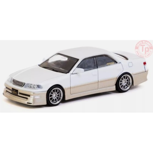 VERTEX TOYOTA MARK II JZX100-WHITE METALLIC 1/64 T64G-024-WH TARMAC WORKS
