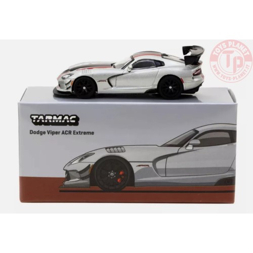 DODGE VIPER ACR EXTREME-SILVER METALLIC 1/64 T64G-TL028-SL TARMAC WORKS