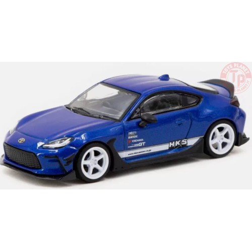 HKS TOYOTA GR86-BLUE METALLIC 1/64 T64G-038-BL TARMAC WORKS