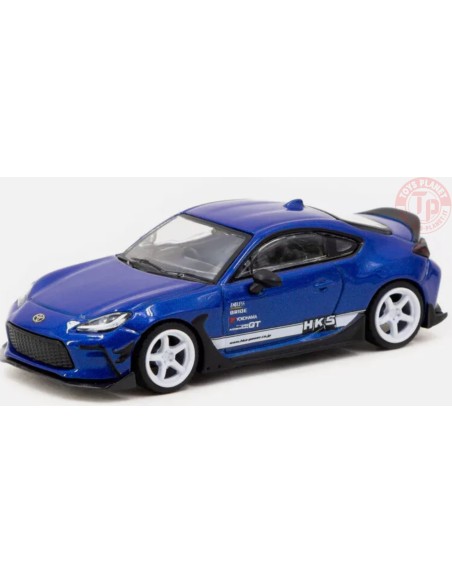 HKS TOYOTA GR86-BLUE METALLIC 1/64 T64G-038-BL TARMAC WORKS
