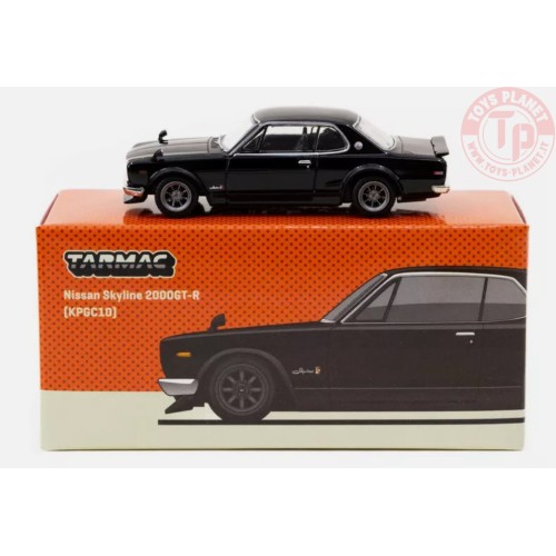NISSAN SKYLINE 2000GT-R (KPGC10)-BLACK 1/64 T64G-043-BK TARMAC WORKS