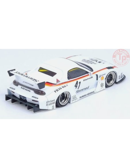 MAZDA RX7 (FD3S) LB-SUPER SILHOUETTE-WHITE/ORANGE/BLACK 1/64 IN64-LBWK-RX7-02 INNO MODELS MAZDA RX7 (FD3S) LB-SUPER SILHOUETTE-WHITE/ORANGE/BLACK 1/64 IN64-LBWK-RX7-02 INNO MODELS