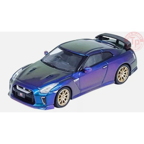 NISSAN GT-R (R35) T-SPEC-MIDNIGHT PURPLE 1/64 IN64-R35TS-MP INNO MODELS
