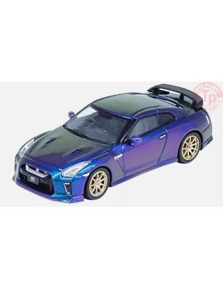 NISSAN GT-R (R35) T-SPEC-MIDNIGHT PURPLE 1/64 IN64-R35TS-MP INNO MODELS
