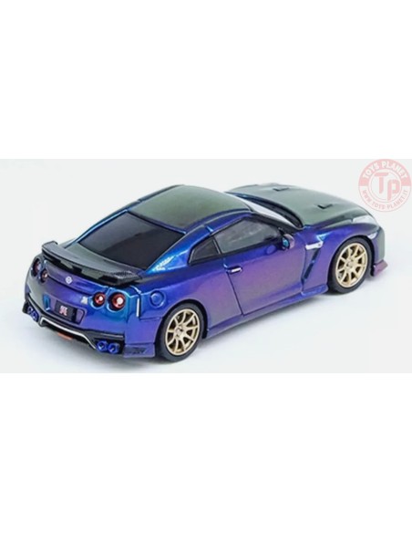 NISSAN GT-R (R35) T-SPEC-MIDNIGHT PURPLE 1/64 IN64-R35TS-MP INNO MODELS