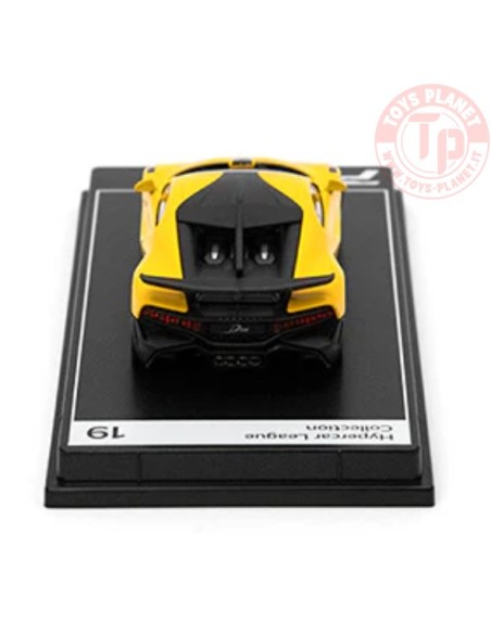 BUGATTI DIVO-YELLOW 1/64 KTH19 POSTERCARS