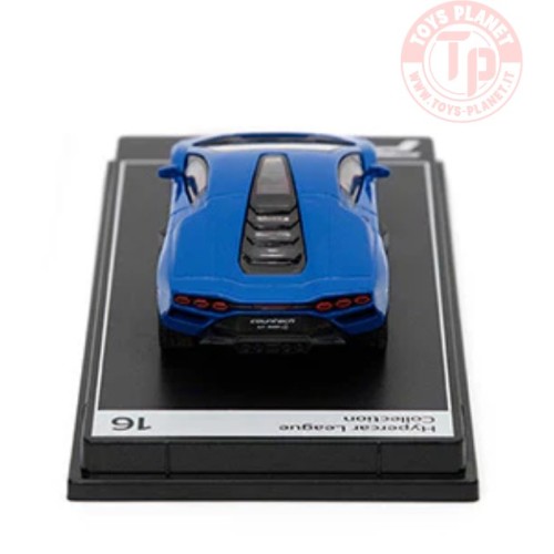 LAMBORGHINI COUNTACH LPI 800-4-BLUE 1/64 KTH16 POSTERCARS