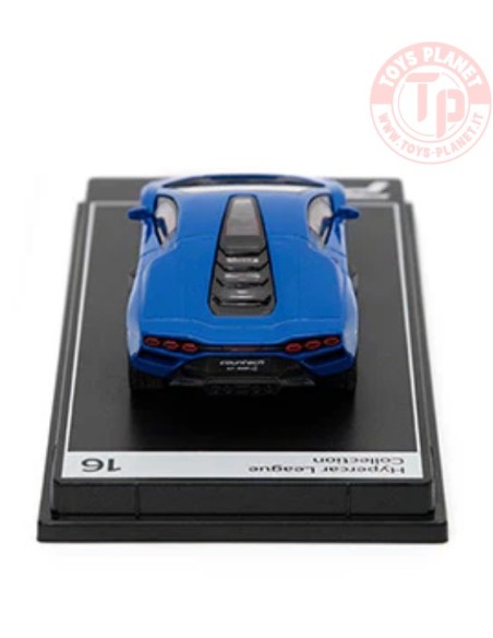 LAMBORGHINI COUNTACH LPI 800-4-BLUE 1/64 KTH16 POSTERCARS