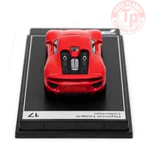 PORSCHE 918 SPYDER-RED 1/64 KTH17 POSTERCARS