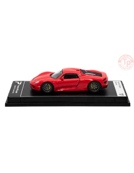 PORSCHE 918 SPYDER-RED 1/64 KTH17 POSTERCARS