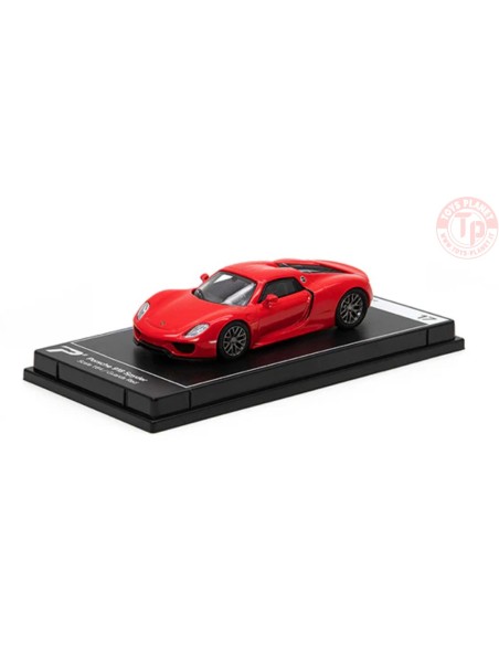 PORSCHE 918 SPYDER-RED 1/64 KTH17 POSTERCARS