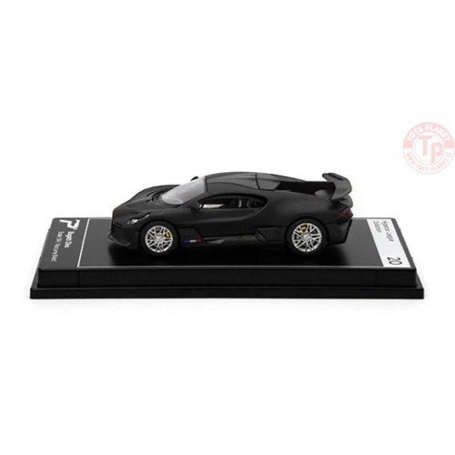 BUGATTI DIVO-MATT BLACK 1/64 KTH20 POSTERCARS