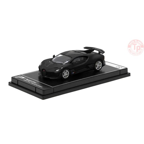 BUGATTI DIVO-MATT BLACK 1/64 KTH20 POSTERCARS