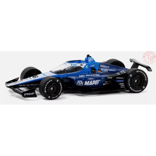 MARCO ANDRETTI N.98-ANDRETTI AUTOSPORT-BLUE/BLACK 1/64 GREENLIGHT 11601 GREENLIGHT