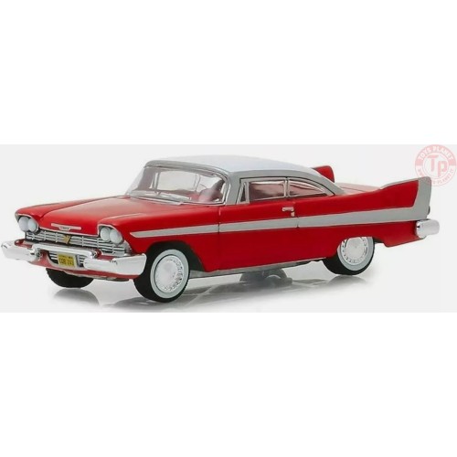1958 PLYMOUTH FURY-RED 1/64 GREENLIGHT 44830-C GREENLIGHT