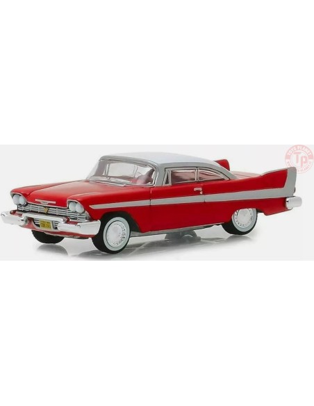 1958 PLYMOUTH FURY-RED 1/64 GREENLIGHT 44830-C GREENLIGHT