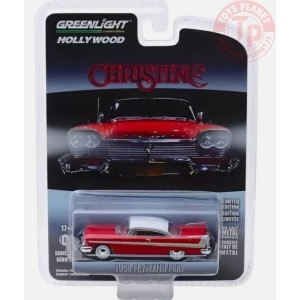 1958 PLYMOUTH FURY-RED 1/64 GREENLIGHT 44830-C GREENLIGHT