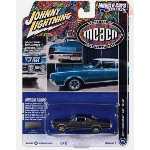1967 OLDSMOBILE 442 W-30 1/64 JL 32604 JOHNNY LIGHTNING 1:64