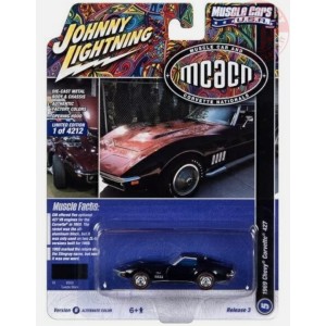1969 CHEVY CORVETTE 427 1/64 JL 9300 JOHNNY LIGHTNING 1:64