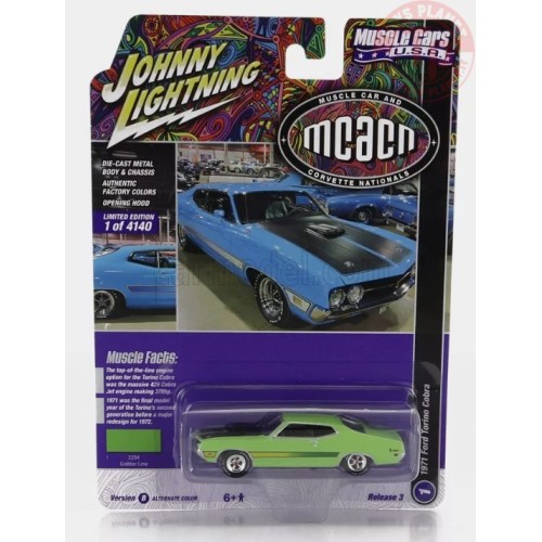 1971 FORD TORINO COBRA 1/64 JL 2294 JOHNNY LIGHTNING 1:64