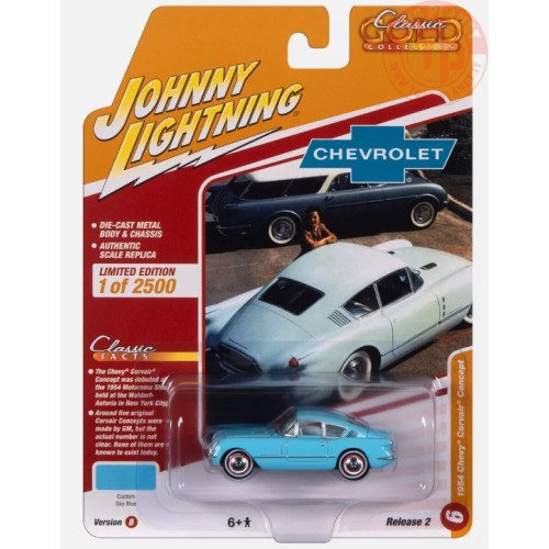 1954 CHEVY CORVAIR CONCEPT 1/64 JL 62142 JOHNNY LIGHTNING 1:64