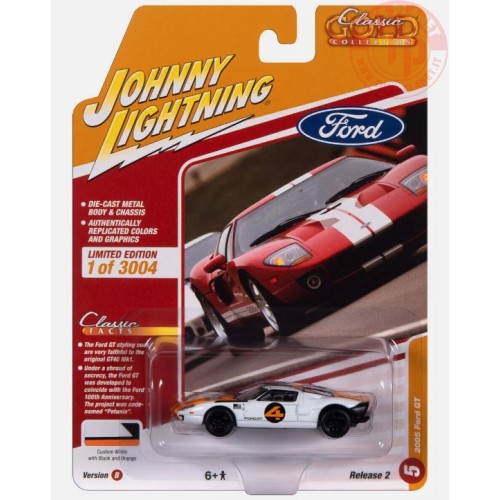 2005 FORD GT 1/64 JL 62135 JOHNNY LIGHTNING 1:64