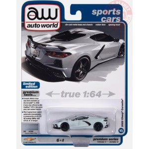 2022 CHEVY CORVETTE 1/64 AUTO WORLD 947648 AUTO WORLD