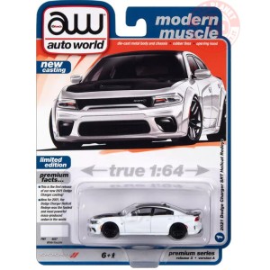 2021 DODGE CHARGER SRT HELLCAT REDEYE 1/64 AUTO WORLD 4037 AUTO WORLD