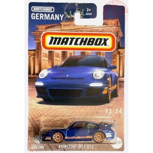 PORSCHE 911 GT3 1/64 MATCHBOX HVV35 MATCHBOX
