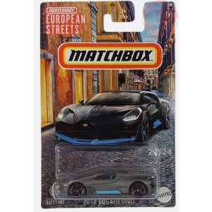 2018 BUGATTI DIVO 1/64 MATCHBOX HVV44 MATCHBOX