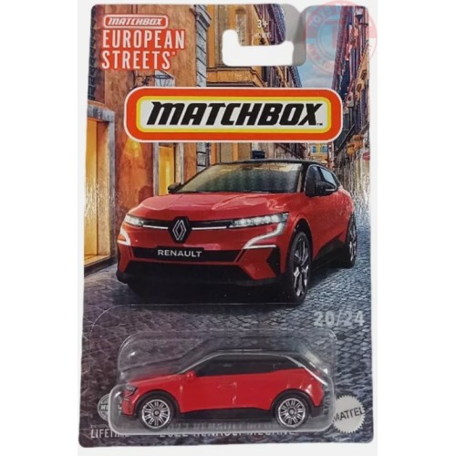 2022 RENAULT MEGANE 1/64 MATCHBOX HVV40 MATCHBOX
