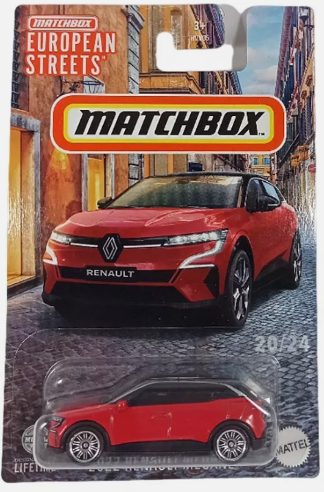 Voiture Miniature Renault Mégane 2 Majorette – Échelle 1/64, Occasion, Noir