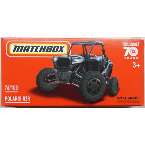 POLARIS RZR 1/64 MATCHBOX HLF27 MATCHBOX