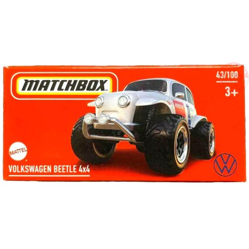 VOLKSWAGEN BEETLE 4X4 1/64 MATCHBOX HVR32 MATCHBOX