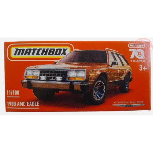 1980 AMC EAGLE 1/64 MATCHBOX HLD69 MATCHBOX