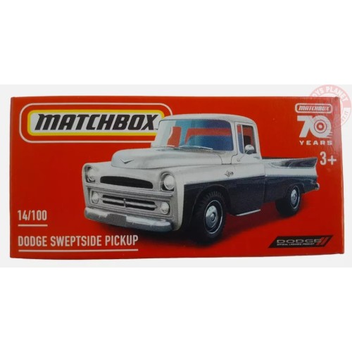 DODGE SWEPTSIDE PICKUP 1/64 MATCHBOX HLF41 MATCHBOX