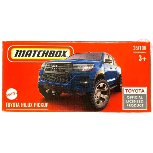 TOYOTA HILUX PICKUP 1/64 MATCHBOX HVR25 MATCHBOX