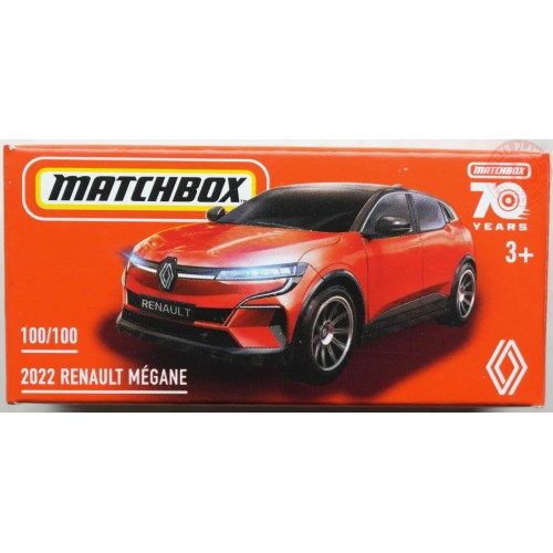 2022 RENAULT MEGANE 1/64 MATCHBOX HLD72 MATCHBOX