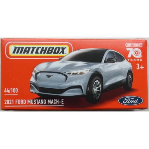 2021 FORD MUSTANG MACH-E 1/64 MATCHBOX HLD87 MATCHBOX