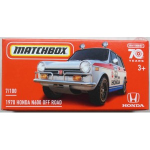 1970 HONDA N600 OFF ROAD 1/64 MATCHBOX HLD50 MATCHBOX