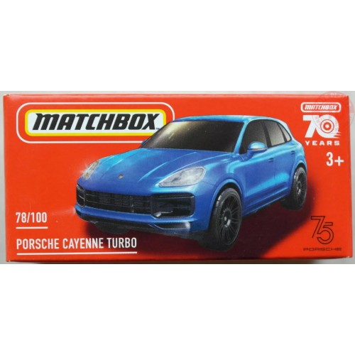 PORSCHE CAYENNE TURBO 1/64 MATCHBOX HLF04 MATCHBOX