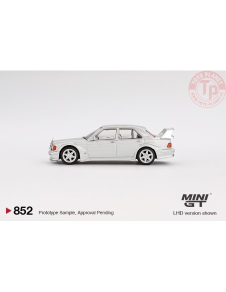 Mercedes Benz 190E 2.5-16 EVO 2, astral silver 1989 1:64 MGT00853-L MINI GT Mercedes Benz 190E 2.5-16 EVO 2, astral silver 1989 1:64 MGT00853-L MINI GT