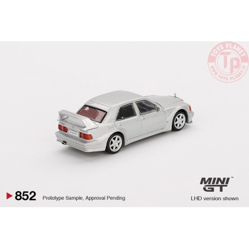 Mercedes Benz 190E 2.5-16 EVO 2, astral silver 1989 1:64 MGT00853-L MINI GT