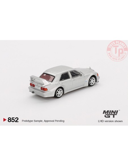 Mercedes Benz 190E 2.5-16 EVO 2, astral silver 1989 1:64 MGT00853-L MINI GT Mercedes Benz 190E 2.5-16 EVO 2, astral silver 1989 1:64 MGT00853-L MINI GT
