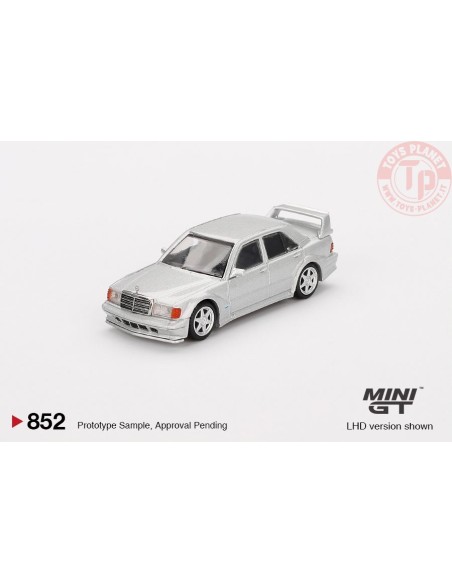 Mercedes Benz 190E 2.5-16 EVO 2, astral silver 1989 1:64 MGT00853-L MINI GT