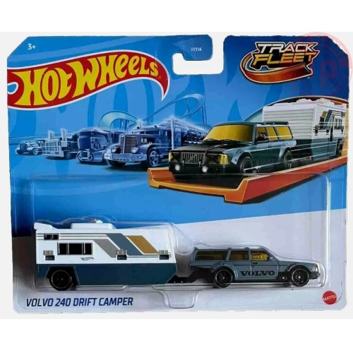 VOLVO 240 DRIFT CAMPER 1/64 HOT WHEELS HVD99 HOT WHEELS