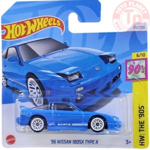 '96 NISSAN 180SX TYPE X 1/64 HOT WHEELS HTB08 HOT WHEELS